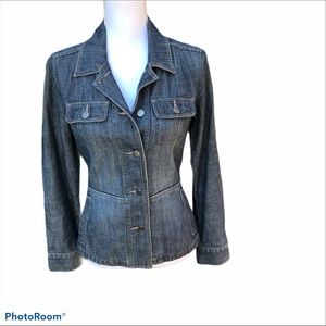 halogen jean jacket